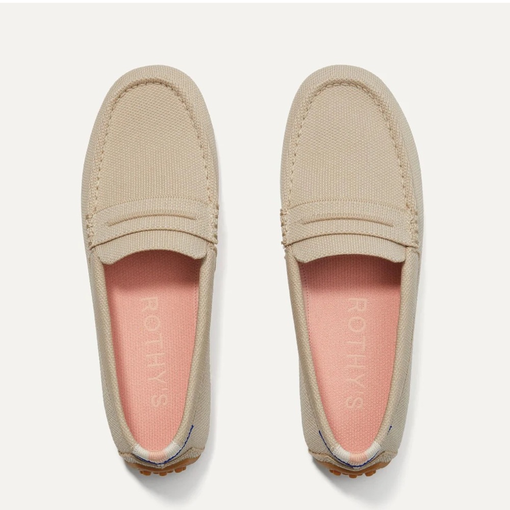 Rothy’s - The Driver in the color sesame, size 10.5